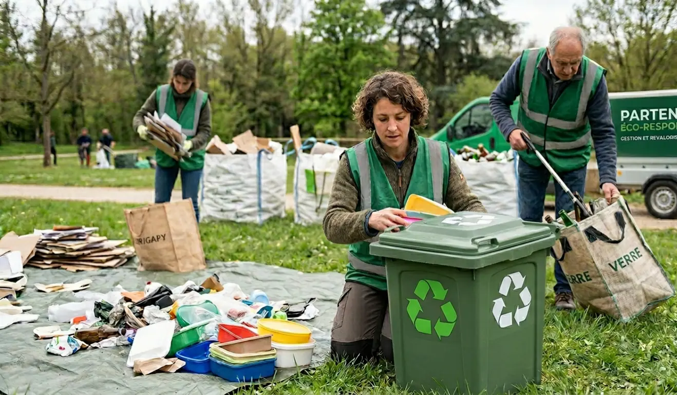 Gestion et recyclage des déchets — tri agréé Rhône Loire